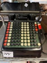 Vintage Burroughs adding machine