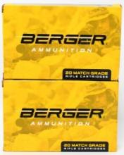39 Rounds Of Berger .300 Norma Magnum Ammo