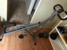 Sunny Upright Row and Ride Rowing Machine