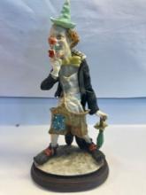 1984 Arnart Pucci Porcelain Clown Figurine