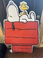 Large Snoopy Sign