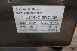 SPINNING GRILLERS MULTI FUNCTIONAL CUTTER MOD: SG4206 110V