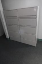 5 DRAWER LATERAL FILE CABINET (X5)