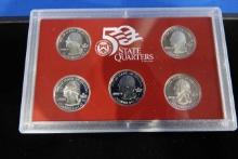 2003 U.S MINT 50 STATE QUARTERS SILVER PROOF SET