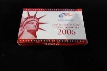 2006 U.S MINT SILVER PROOF SET W/RED PROOF MINT BOX (X10)