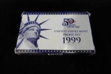 1999 U.S MINT PROOF SET W/BLUE PROOF MINT BOX (X2)