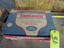 Vintage "Fantastic" Windshield Scrapers (one box is full)