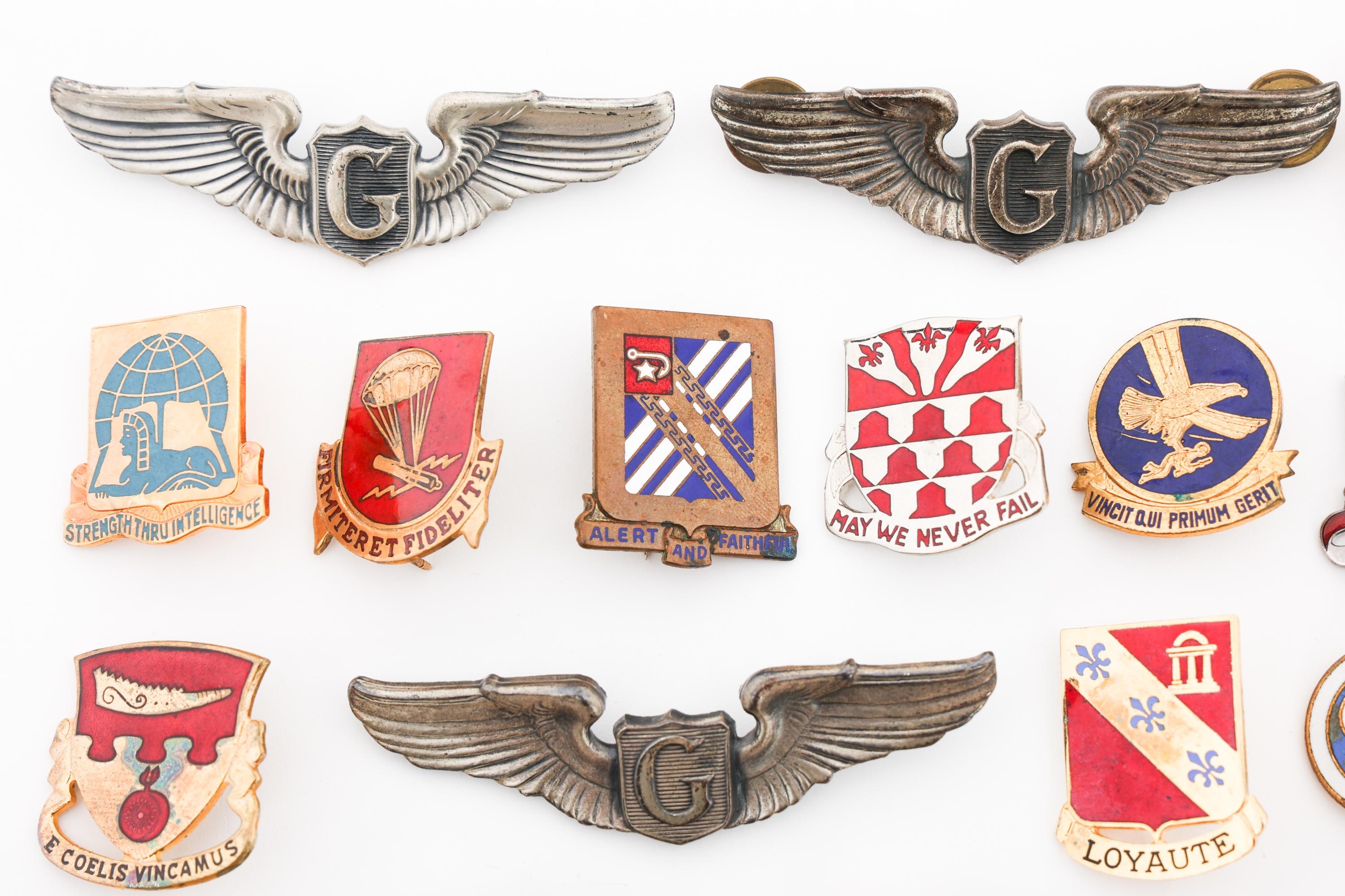 WWII - COLD WAR US NAVY SEAL & AIRBORNE DUI PINS
