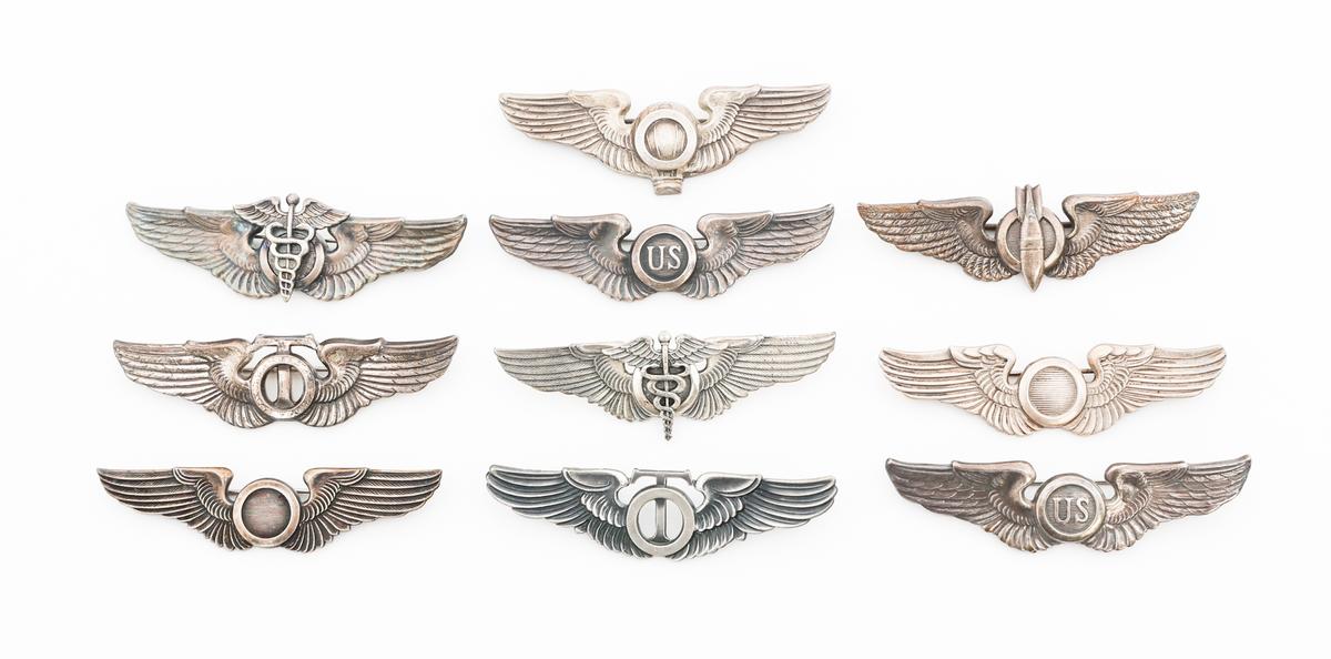 WWII US ARMY AIR FORCE QUALIFICATION WINGS