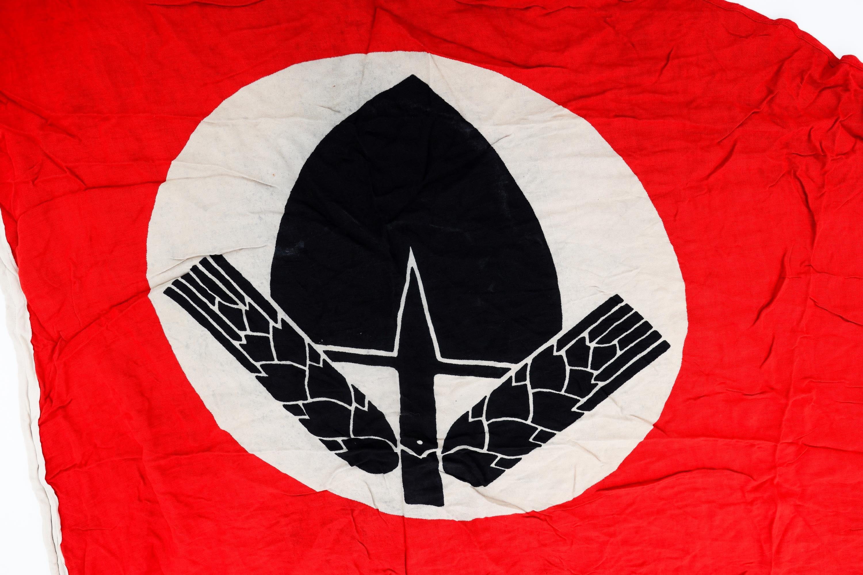 WWII GERMAN RAD PENNANT FLAG