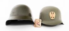 WWII - COLD WAR ARGENTINIAN & SPANISH HELMETS