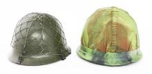 BUSH WAR FRENCH M51/54 & CHINESE GK80 HELMETS