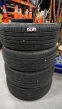 LOT - KUMHO SOLUS 215/55/R17 TIRES (SET OF 4)