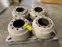 (11) Brake Drums, 16.5 X 7, 8.78" Pilot, Outboard, 10-Hole