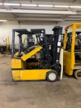 Yale 4,000 LB. Capacity Electric Forklift, Model ERC050, S/N B807N04403W, 36 V, 3-Stage Mast. 189"