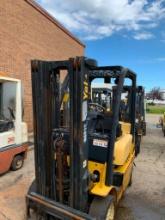 2011 Yale 5,000 LB. Capacity Forklift, Model GLC050, S/N A910V18608J, LPG, 3-Stage Mast, 189" Max.