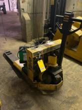 1999 Yale Electric Pallet Jack, 4,000 LB. Cap., Model MPB040, 4' Forks, S/N A827N24972W (Location: