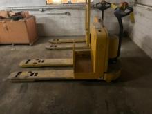 2000 Yale Electric Pallet Jack, 6,000 LB. Cap., Model MPW060, S/N A897N01510X, 24V (No Battery)