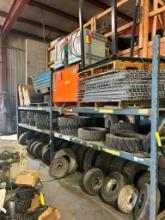 Rack & Assorted Forklift Tires (Location: 7020 SR 930, Fort Wayne, IN 46803)