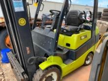 Clark 6,000 LB. Capacity Forklift, Model G30C, S/N C232L-0466-9855 CNF, LPG, 3-Stage Mast, 189" Max.