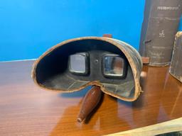 Stereoscope with Stereoview Photos