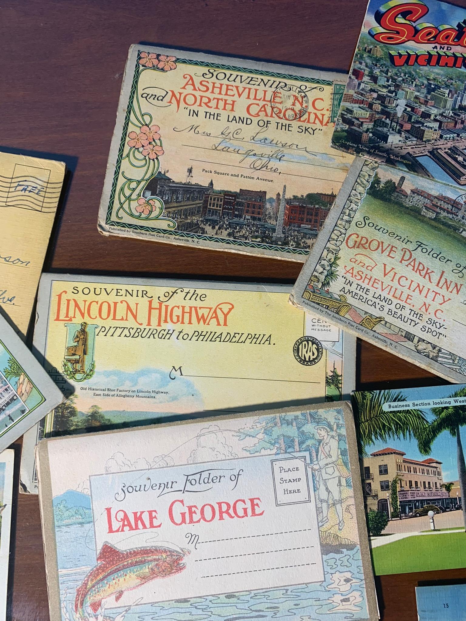 Group of Vintage Postcards