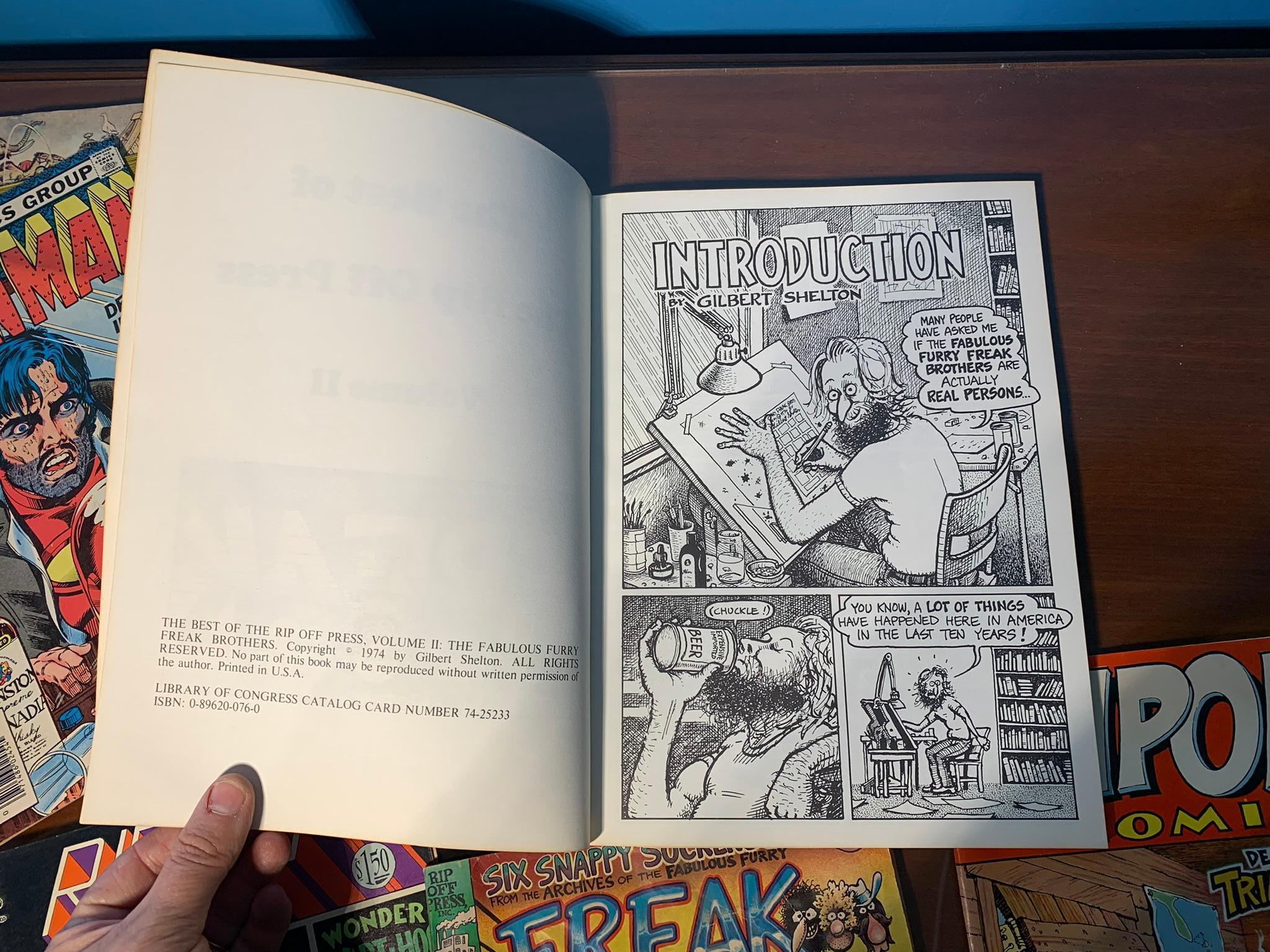 MAD Magazine, Ironman Comic, Rip Off Comix, Choice Meats Comics, & Freak Brothers Comics