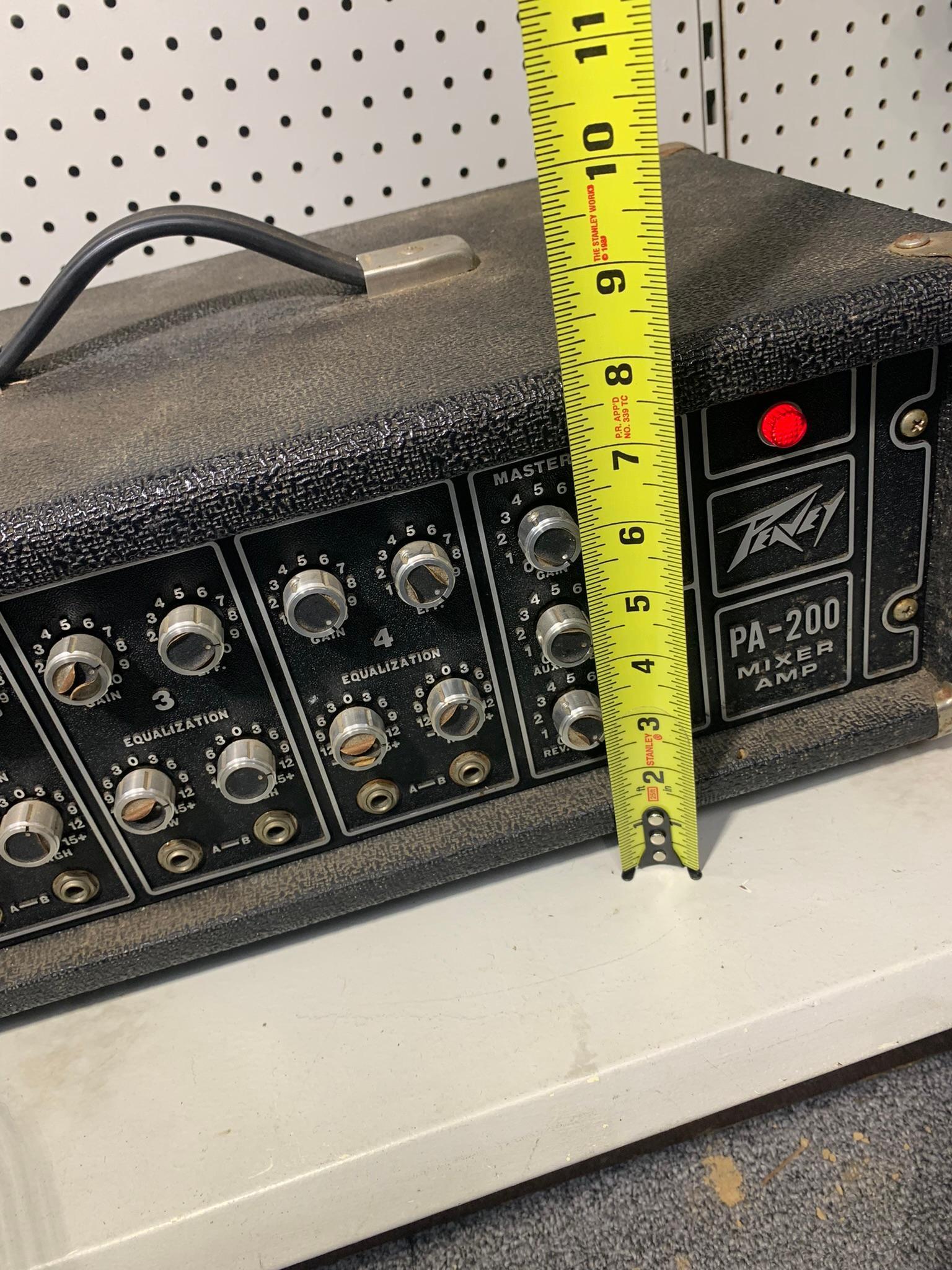 Peavey PA-200 Mix Amp