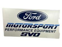 Ford Motorsport Plastic Sign