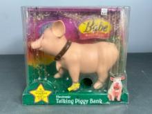 Babe the Pig Talking Piggy Bank ca. 1998
