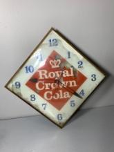 Vintage Royal Crown Cola Clock As-Is