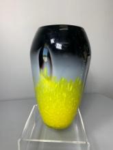 Unsigned Art Glass Vase