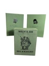 WWII Bill Mauldin Two Volume Set Willie & Joe the WWII Years