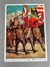 Nazi Germany NSDAP Nuremberg Rally 1938 Propaganda Postcard Hoffmann #38/11
