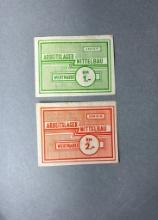 WWII Nazi German Scrip / Currency for Mittelbau-Dora Forced labor & Concentration Camp Complex