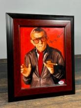 George Burns signed 8x10 matted & framed, PSA