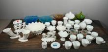 Lot of Vintage Westmoreland Glass Including Milk Glass and More!