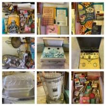 Vintage Cookbooks, Advertising Items, Vintage Craft Items, Vintage Electronics & More