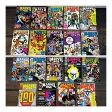 A Group of Nineteen Marvel Age Comic Books