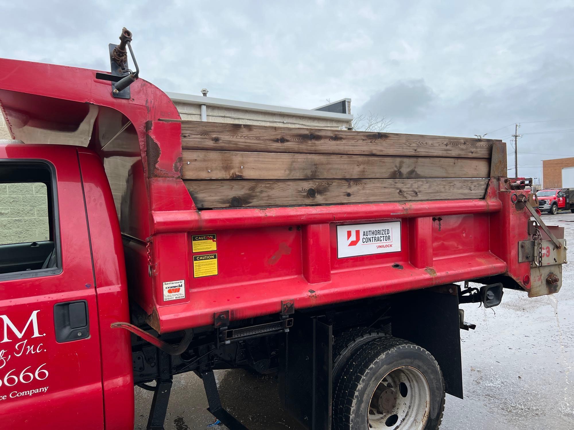 2013 Ford F-550 Super Duty XL Dump Truck