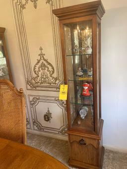 Lighted Curio Cabinet