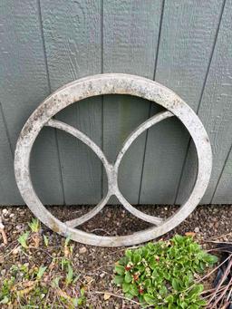 Metal wagon wheels,Cultivator,