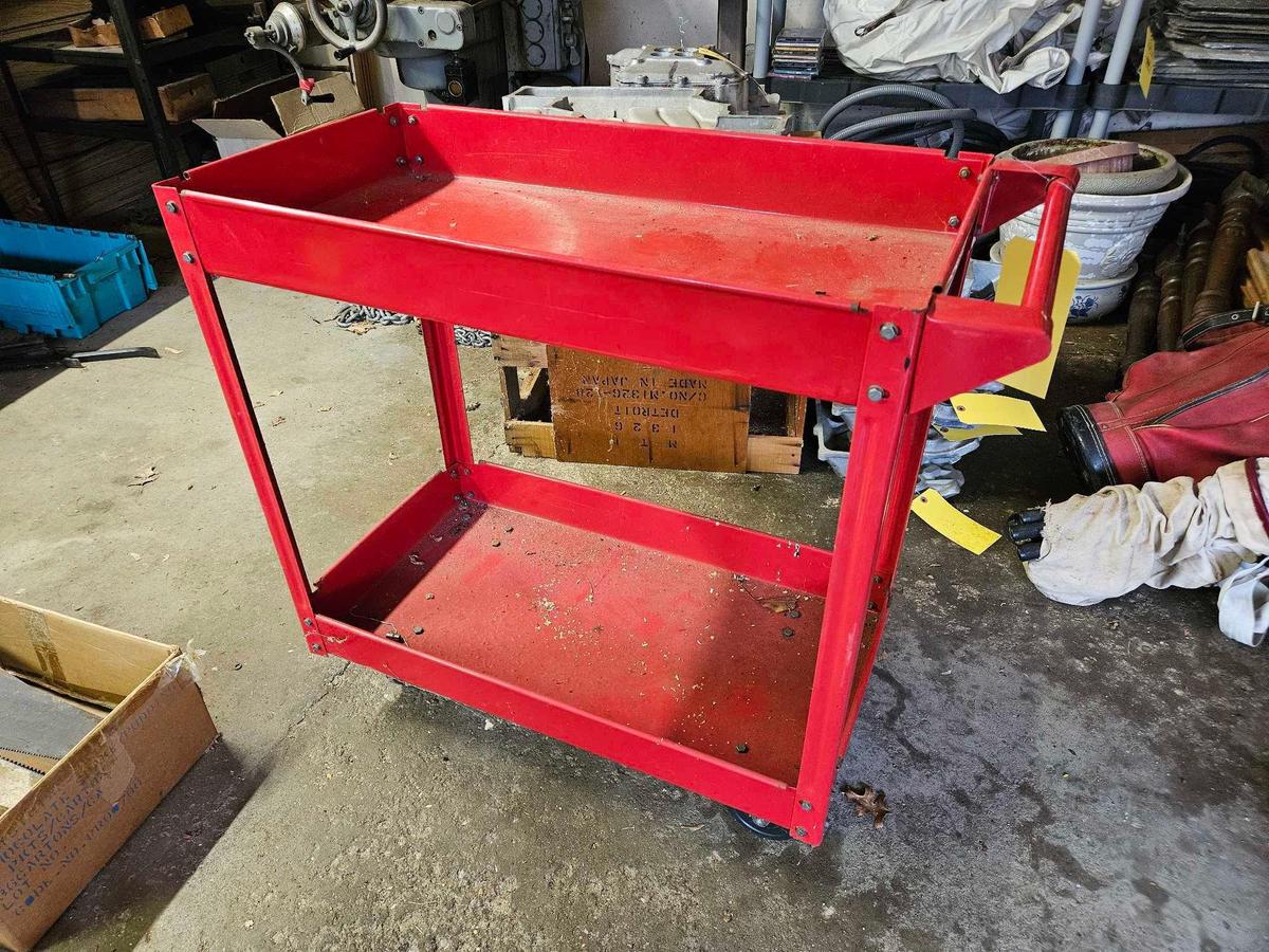 Metal Work Cart