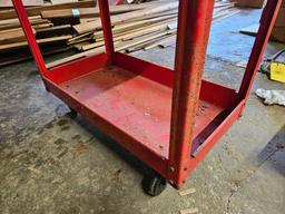 Metal Work Cart