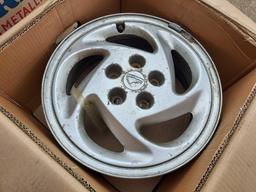 3 Boxes of Rims - Borbet & Other Brand