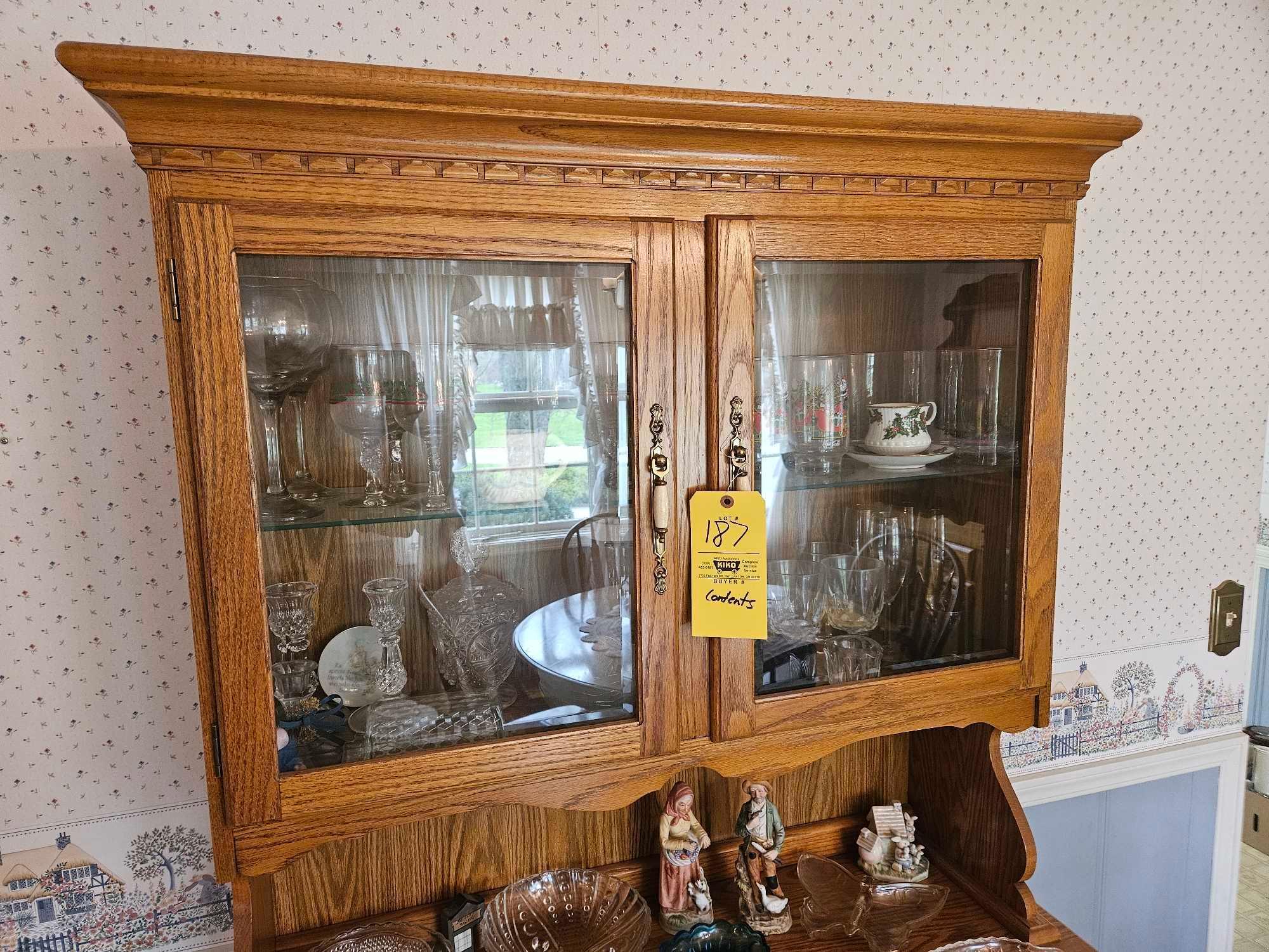 Solid Oak Hutch by Cochrane Furniture - Nice