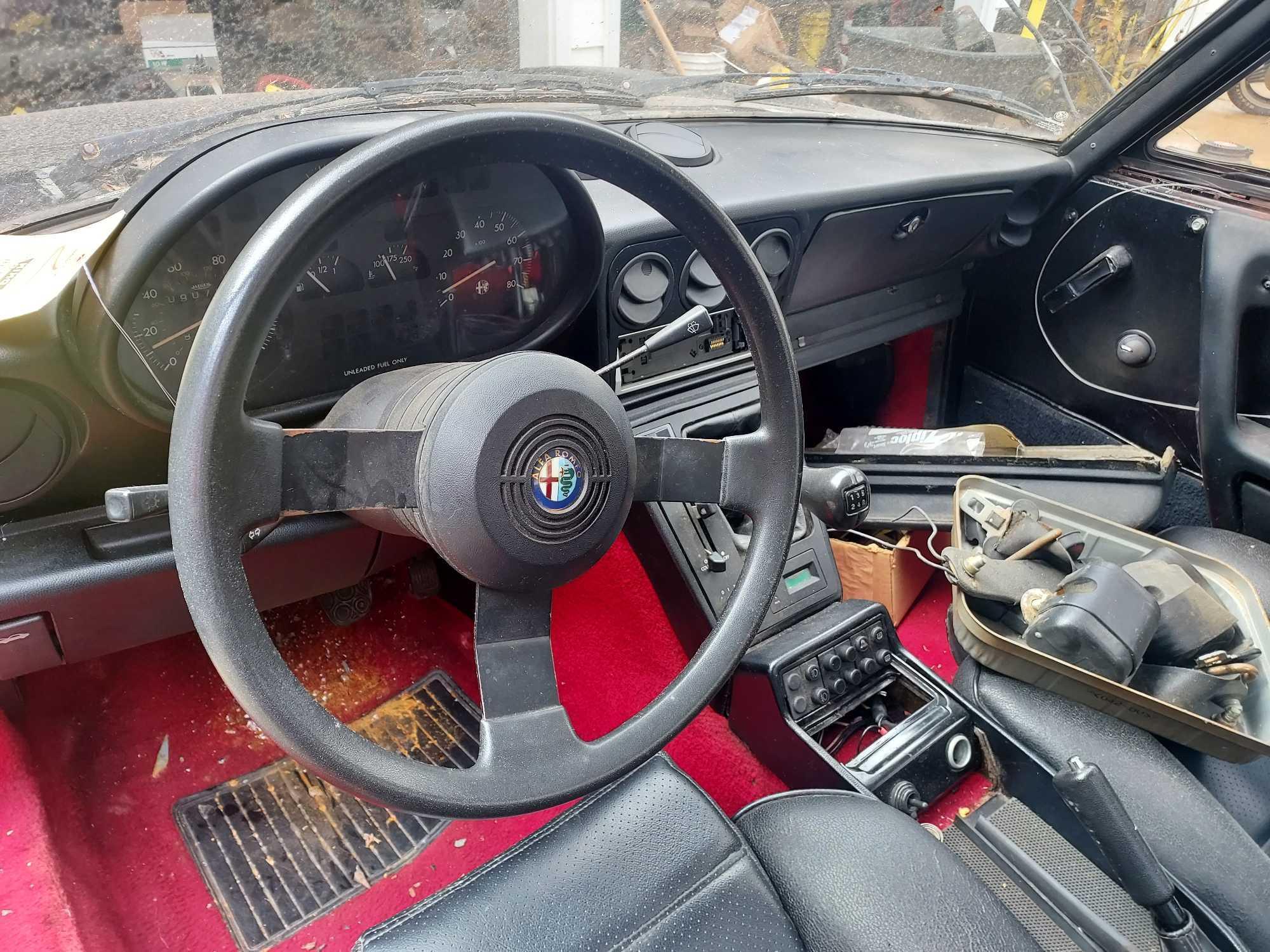 1987 Alfa Romeo Spider Graduate Pininfarina Hardtop Convertible