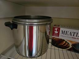 Meatloaf Pan, 8 Quart Stainless Pot, Springform Cake Pan, 8 Quart Pasta Pan