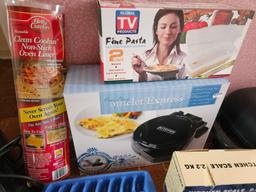 Omelet Maker, Microwave Pasta Cooker, Electric Skillet, Keurig Brewer, BBQ Grill Tools and more