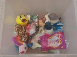 Assortment of McDonald's Toys & Ty Bears